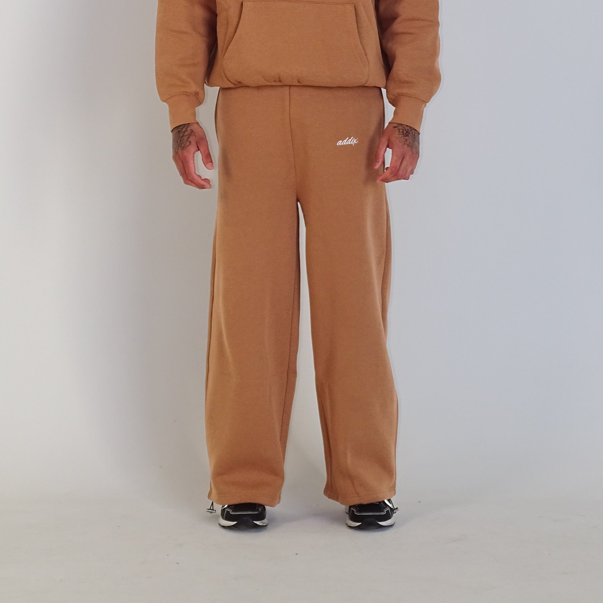 Cappuccino Embroidered Trackies