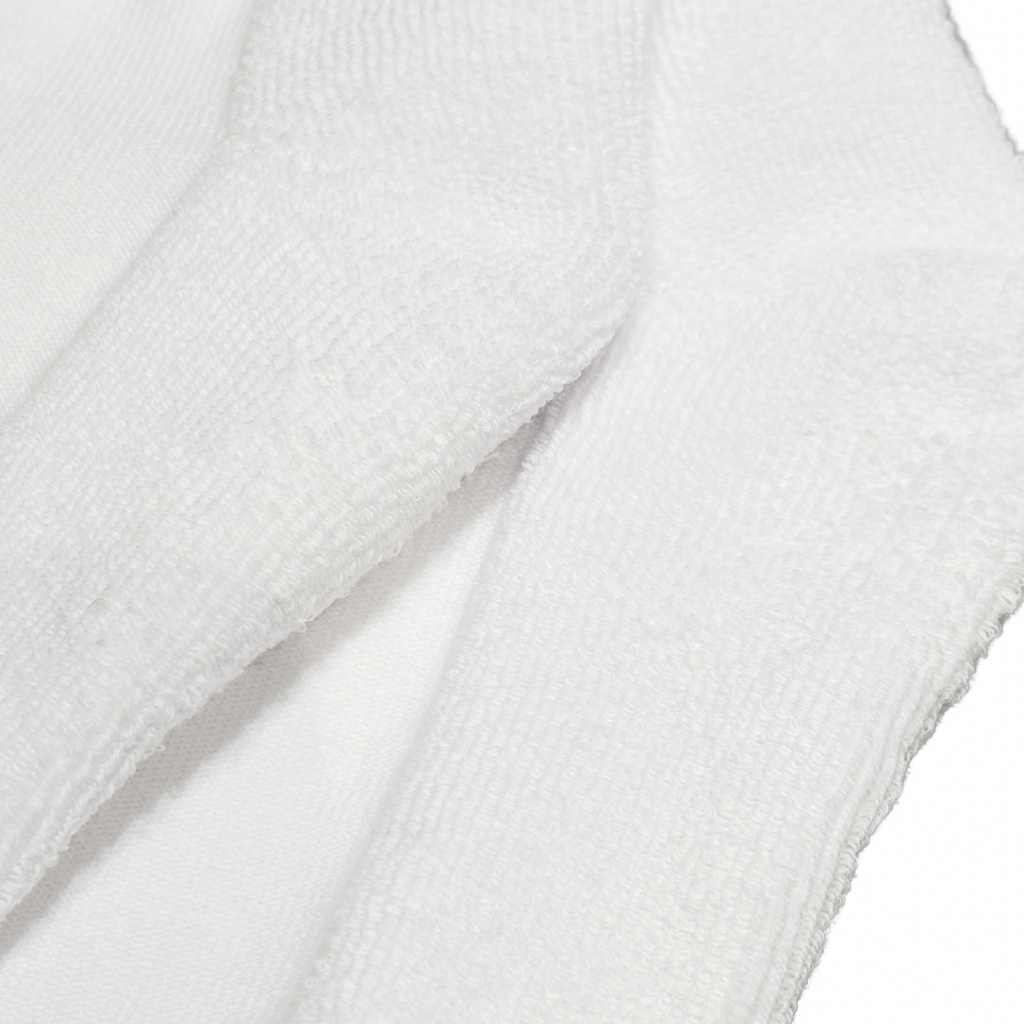 White Crew Socks