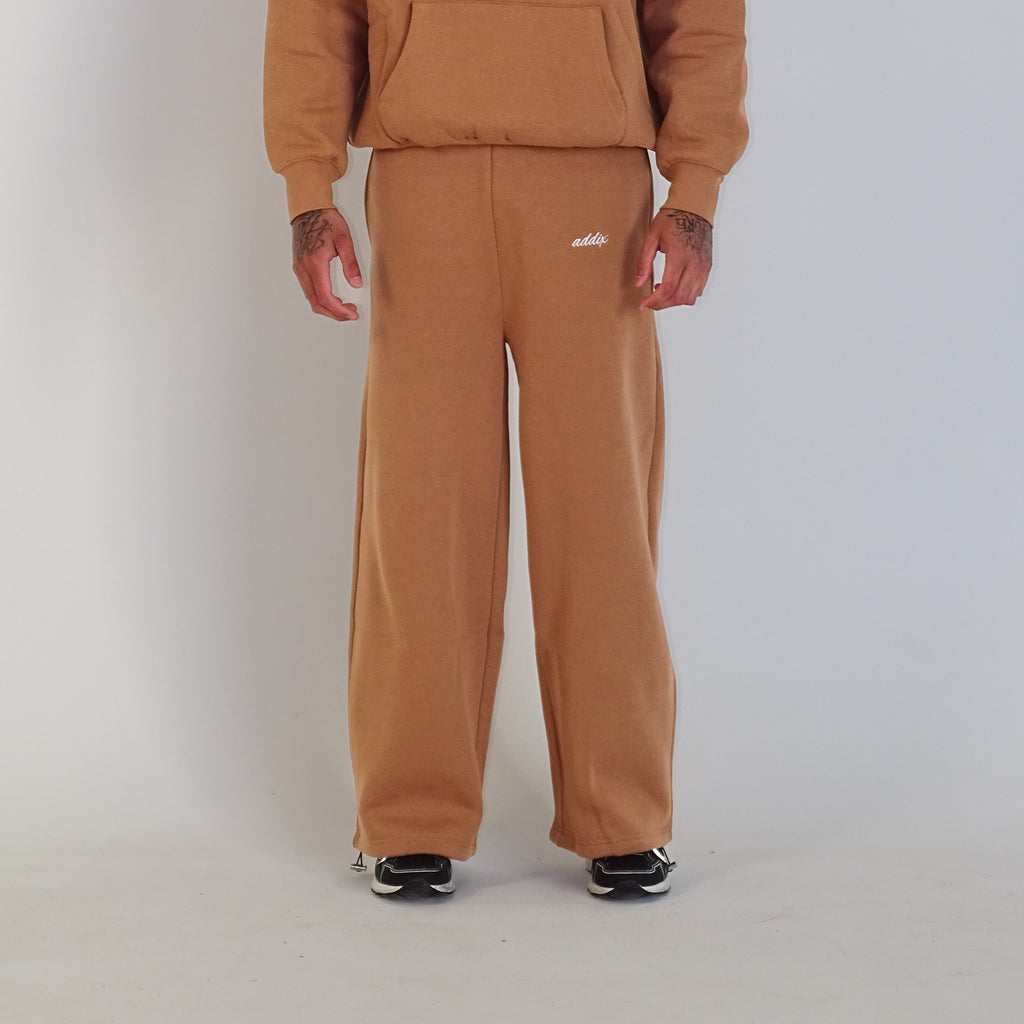 Cappuccino Embroidered Trackies