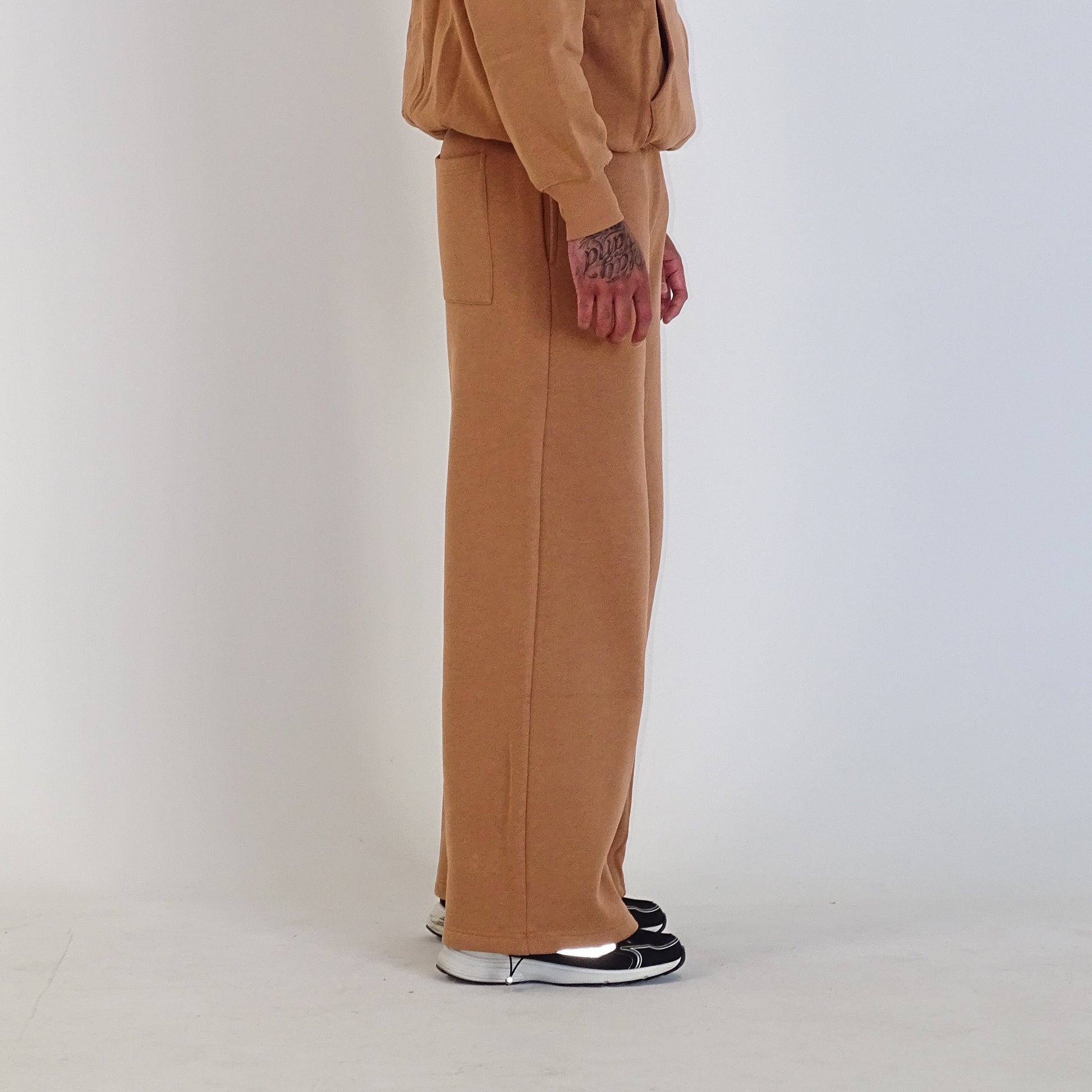 Cappuccino Embroidered Trackies