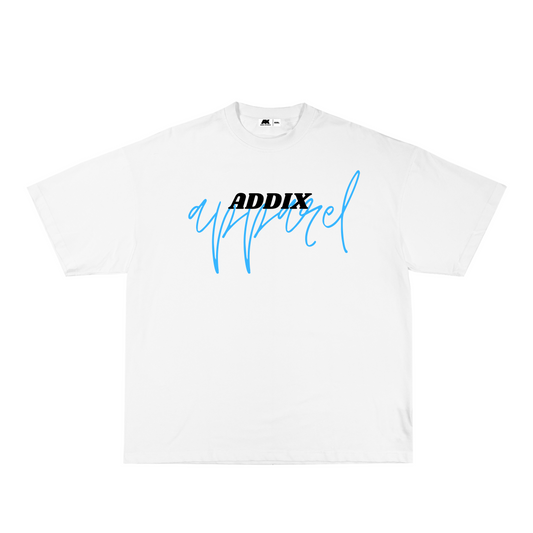 White & Blue Luxury Tee