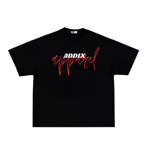 Black & Red Luxury Tee