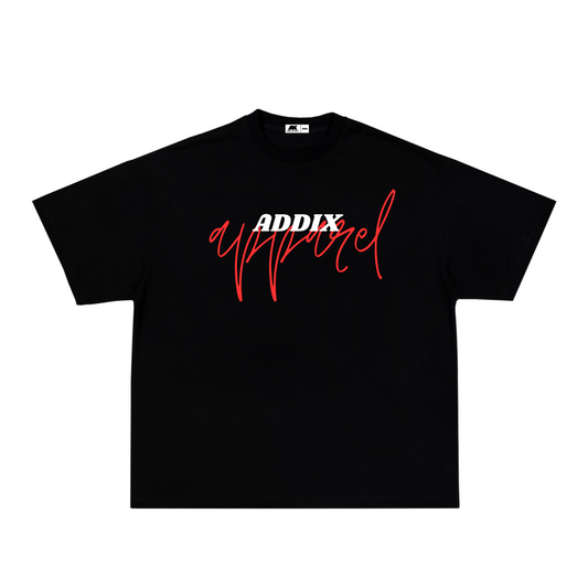 Black & Red Luxury Tee