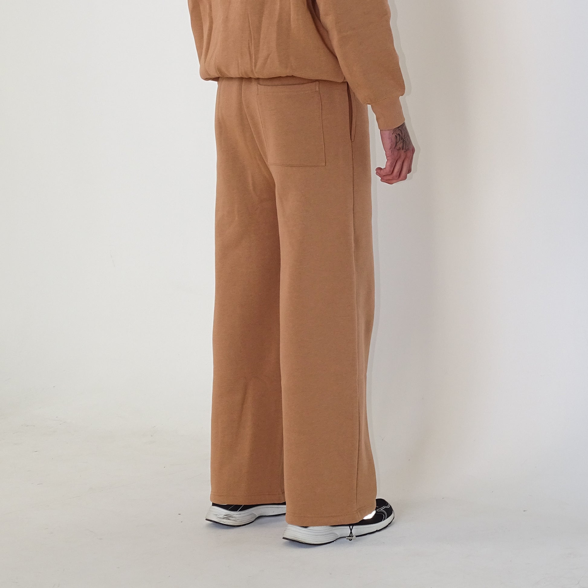Cappuccino Embroidered Trackies