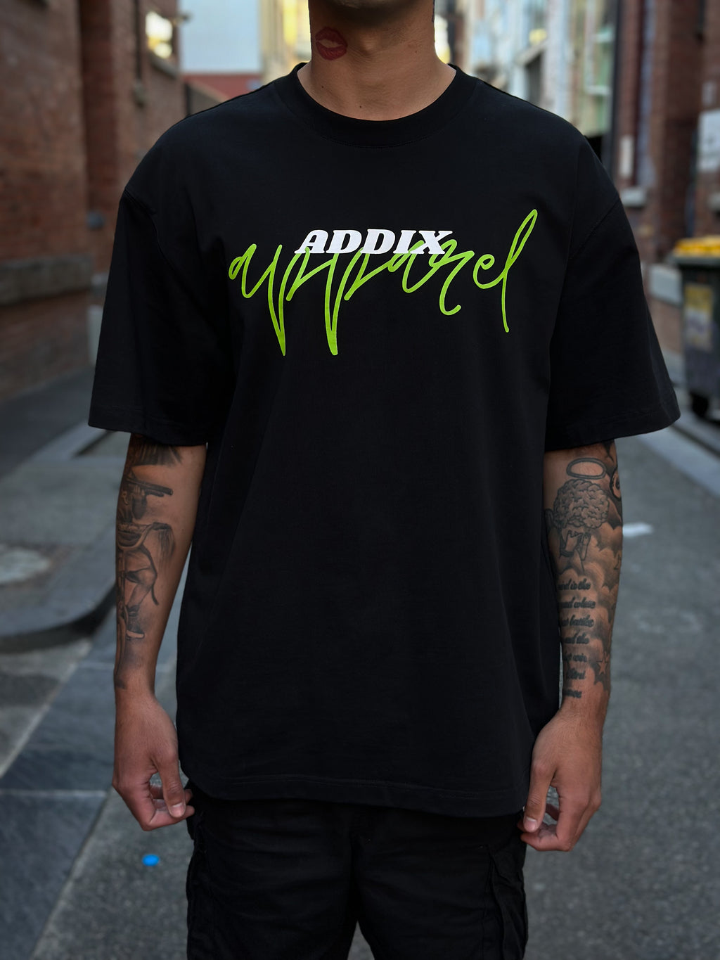Black & Green Luxury Tee