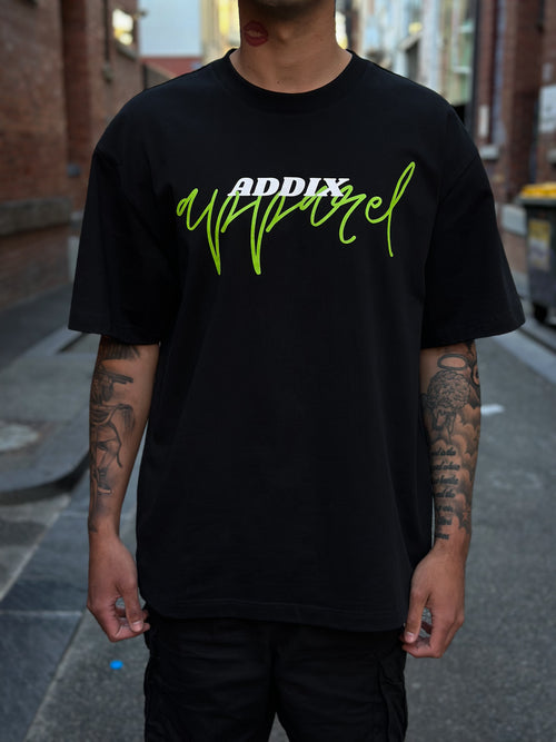 Black & Green Luxury Tee