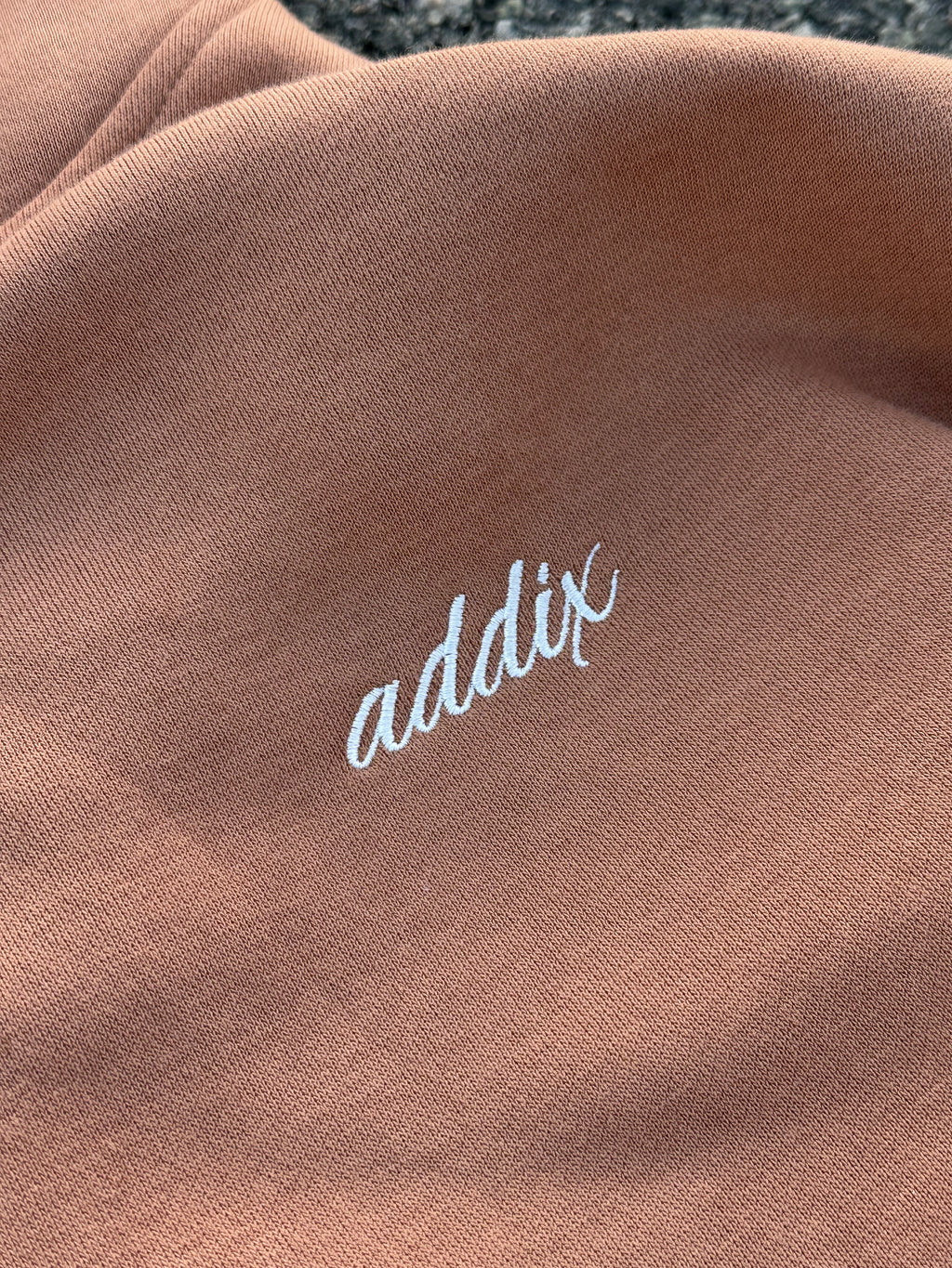Cappuccino Embroidered Hoodie