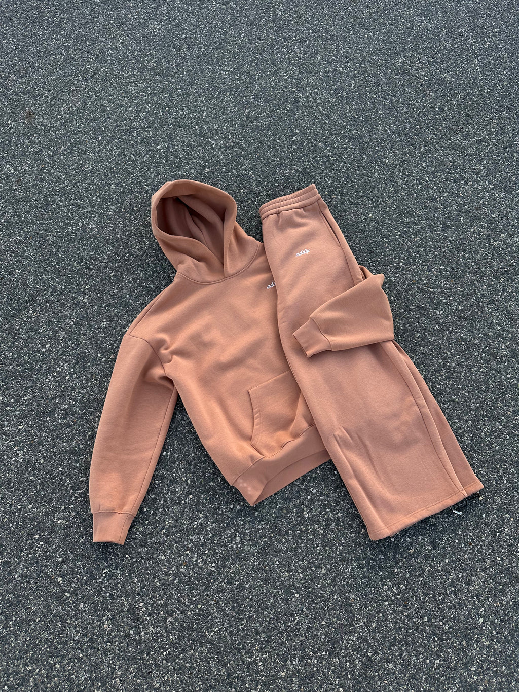 Cappuccino Embroidered Hoodie