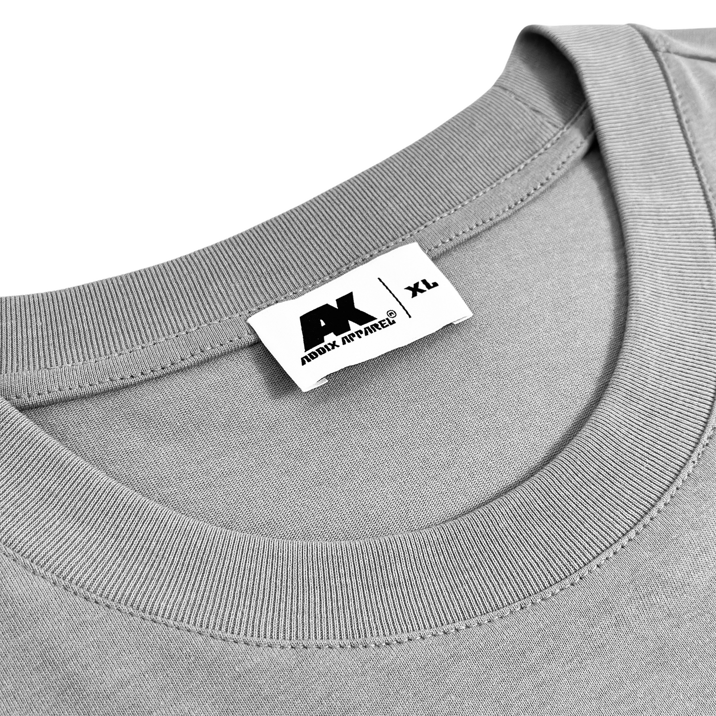 Grey & White Luxury Tee