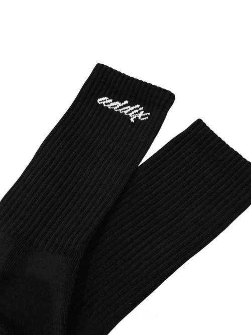 Black Crew Socks